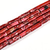 Synthetic Imperial Jasper Beads Strands G-S322-002C-1-2
