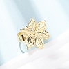 Brass Cuff Open Rings LS-RJEW-Z129-02G-04-2