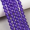 Dyed Natural White Jade Beads Strands GG-CBAD029-A02-8mm-1