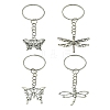 Insect Theme Alloy Keychain KEYC-YW00053-01-2