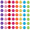 400Pcs Acrylic European Beads MACR-SP0001-02-1