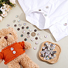 70Pcs 2-Hole Shell Buttons BUTT-ME0001-26-5