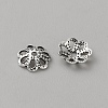 Retro 925 Sterling Silver Bead Caps STER-WH0007-17E-AS-2