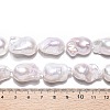 Natural Baroque Pearl Keshi Pearl Beads Strands PEAR-S019-02C-02-5