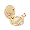 Brass Micro Pave Cubic Zirconia Locket Pendants KK-A161-42B-G-3