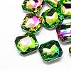 Glass Pointed Back Rhinestone RGLA-A004-23x8mm-M-2