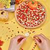 1200Pcs 6 Colors Thanksgiving Day Themed Opaque Acrylic Beads MACR-SC0001-44-3