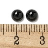 Natural Black Stone Cabochons G-Q173-01B-17-3