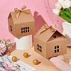 House Shape Cardboard Candy Storage Box CON-WH0084-89B-3