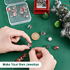 20Pcs 10 Styles Christmas Theme Handmade Lampwork Beads LAMP-PH0001-39-3