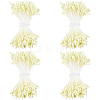 Gypsum with Cotton Cord Artificial Flower Core DIY-WH20007-36A-02-1