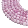 Natural Kunzite Beads Strands X-G-F835-A01-6mm-4