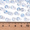 Baking Paint Transparent Glass Beads DGLA-T004-08D-4