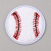 Sports Ball Theme Computerized Towel Fabric Embroidery Iron on Cloth Patches PATC-WH0007-23B-1