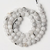 Natural Quartz Beads Strands G-T129-11-6mm-2