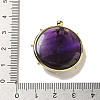 Constellation Natural Amethyst Pendants G-A300-E01-3