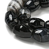 Natural Banded Agate Beads Strands G-NH0023-A01-01-4