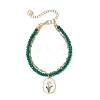Natural Malaysia Jade Multi-strand Bracelets BJEW-JB12439-02-2