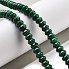 Synthetic Malachite Beads Strands G-P559-A04-01-2