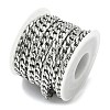 304 Stainless Steel Curb Chains Unwelded CHS-Z005-04P-1