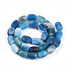 Natural Weathered Agate Beads Strands G-N344-42D-3