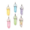 Epoxy Resin Pendants RESI-L045-01P-1