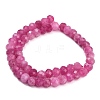 Faceted Dyed Natural White Jade Beads Strands GG-CBAE966-01B-R-5