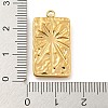 304 Stainless Steel Pendants STAS-C082-05G-3