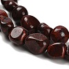 Natural Brecciated Jasper Beads Strands G-P497-01E-92-4