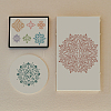 MAYJOYDIY US 1 Set Mandala PET Hollow Out Drawing Painting Stencils DIY-MA0002-96-5