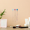 28Pcs 7 Colors Plastic Hook Hangers AJEW-DC0001-18-6