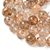 Natural Herkimer Diamond Beads Strands G-Z115-C03-10mm-4