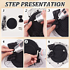 Cloth Hat Decoration Set AJEW-OC0005-30-4