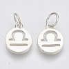 925 Sterling Silver Charms X-STER-T002-44S-08-3