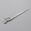 Alloy Fish Hair Sticks MRMJ-WH0077-102B-AS-2