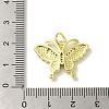 Brass Enamel Micro Pave Cubic Zirconia Pendants KK-Z042-11G-03-3