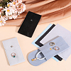 3 Sets 3 Colors Rectangle Velvet Single Watch Storage Bags ABAG-BBC0001-11-3