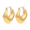 304 Stainless Steel Hoop Earrings for Women EJEW-G358-07G-1