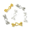 6Pcs 3 Colors Zinc Alloy S-Hook Clasps FIND-CJ0005-10-8