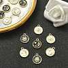 20Pcs 4 Styles Alloy Enamel Pendants ENAM-CJ0003-79-5