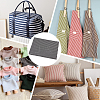 1Yard Stripe Pattern Polycotton Fabric DIY-MA0007-31F-5
