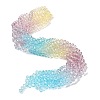 Transparent Painted Glass Beads Strands DGLA-A034-T6mm-A15-1