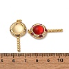 Brass Micro Pave Cubic Zirconia Pendants KK-U076-04G-3