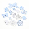Transparent & Opaque Acrylic Beads TACR-T028-26D-2