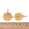 Natural Topaz Jade Pendants G-T144-12B-3
