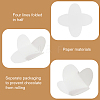 Cross Kraft Paper Chocolate Spacer AJEW-CN0004-83A-5