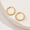 Fashionable Casual Brass Hoop Earrings XY7128-5