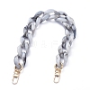 Acrylic Curb Chain Purse Bag Handle AJEW-BA00004-01-1