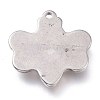 Tarnish Resistant 304 Stainless Steel Pendants STAS-P252-02P-2