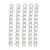 Iron Ends with Twist Chains CH-R001-N-5cm-1